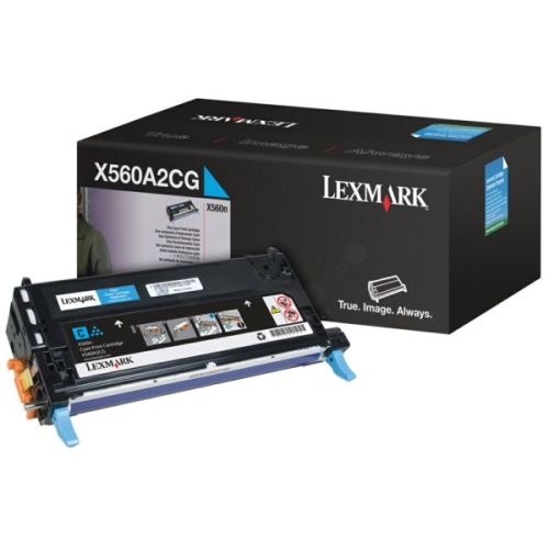 0X560A2CG.jpg Lexmark 0X560A2CG - Toner authentique 0X560A2CG - Cyan