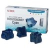 Xerox 8560 - Pack x 3 Encre Solide authentique 108R00723 - Cyan