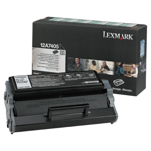 12A7405.jpg Lexmark 12A7405 - Toner authentique 12A7405 ,E321 - Black