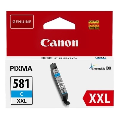 Canon 581XXL - cartouche jet d'encre authentique 1995C001 - Cyan