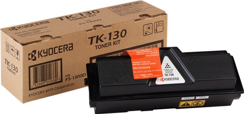 Kyocera Mita 130 - Toner authentique 1T02HS0EU0, TK-130 - Black