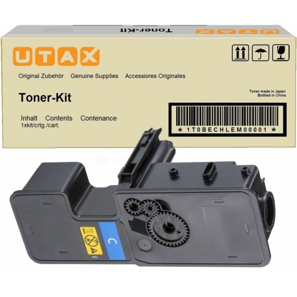 Utax 5015 - Toner authentique 1T02R7CUT0, PK5015C - Cyan