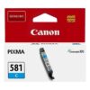 Canon 581 - cartouche jet d'encre authentique 2103C001 - Cyan