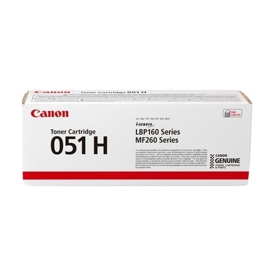Canon 051H - Toner authentique 051H, 2169C002 - Black