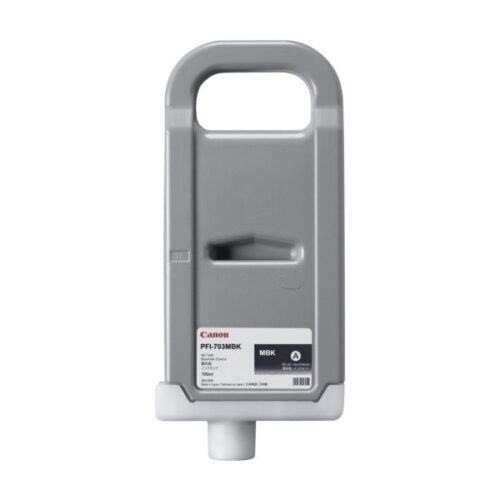 Canon 703 - cartouche jet d'encre authentique 2962B001, PFI703MBK - Matt Black