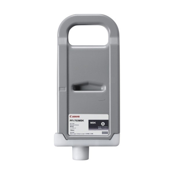 Canon 703 - cartouche jet d'encre authentique 2962B001, PFI703MBK - Matt Black
