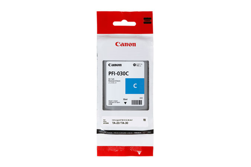 Canon 030 - cartouche d'encre authentique 3490C001 - Cyan