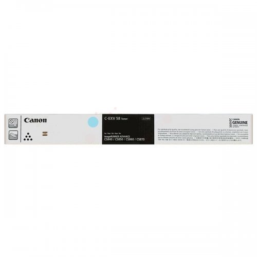 Canon EXV58 - Toner authentique 3764C002 - Cyan