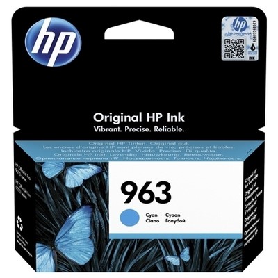 Hp 963 - cartouche jet d'encre authentique 3JA23AE - Cyan