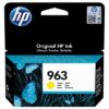 Hp 963 - cartouche jet d'encre authentique 3JA25AE - Yellow