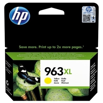 Hp 963XL - cartouche jet d'encre authentique 3JA29AE - Yellow