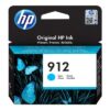 Hp 912 - cartouche jet d'encre authentique 3YL77AE - Cyan