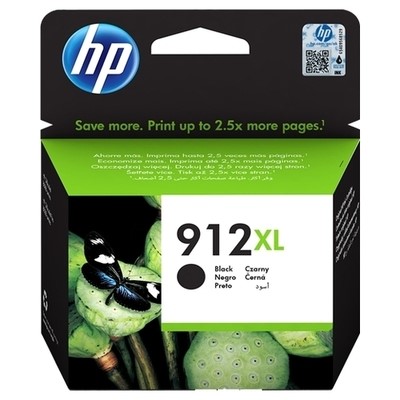 Hp 912XL - cartouche jet d'encre authentique 3YL84AE - Black