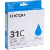 Ricoh GC-31 - cartouche jet d'encre authentique 405689, GC31C - Cyan
