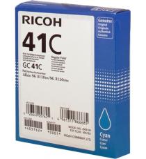 Ricoh GC-41 - cartouche jet d'encre authentique 405762, GC41C - Cyan