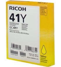 Ricoh GC-41 - cartouche jet d'encre authentique 405764, GC41Y - Yellow