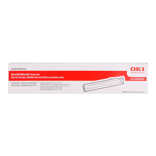 OKI C4400 - Toner authentique 43502302 - Black
