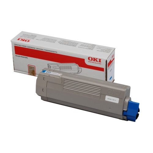 OKI OT610C - Toner authentique Oki 44315307 - Cyan