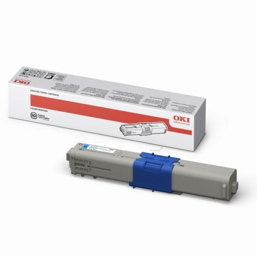 OKI 510 - Toner authentique 44469724 - Cyan