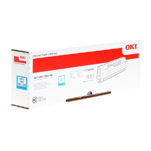 OKI OT831C - Toner authentique Oki 44844507 - Cyan
