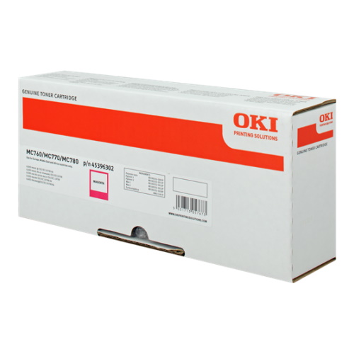 OKI OT760M - Toner authentique Oki 45396302 - Magenta