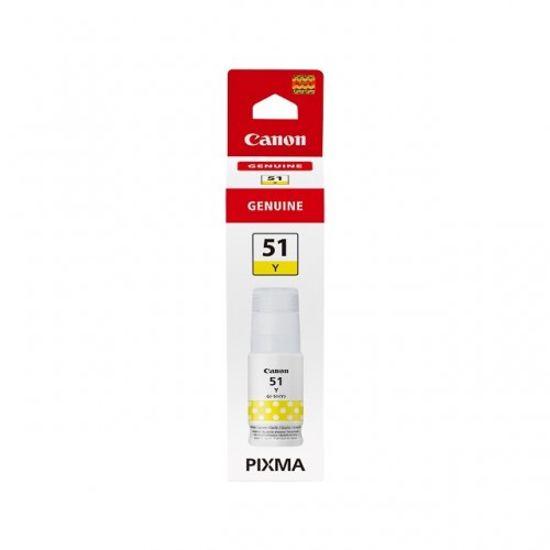 Canon 51 - Recharge d'encre authentique GI-51, 4548C001 - Yellow