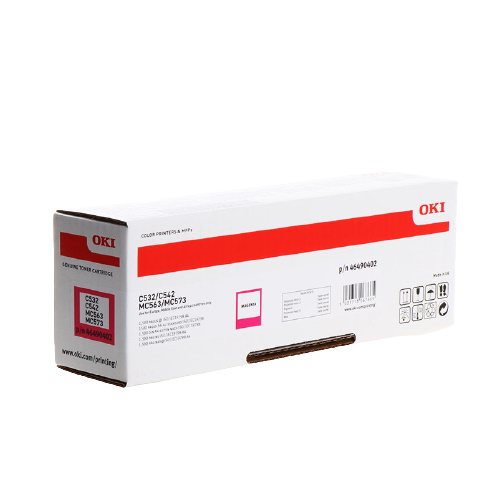 OKI 46490402 - Toner authentique 46490402 - Magenta