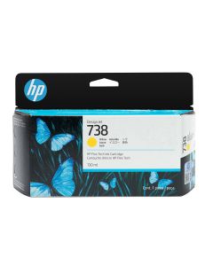 HP 738 - Cartouche authentique 498N7A - Yellow