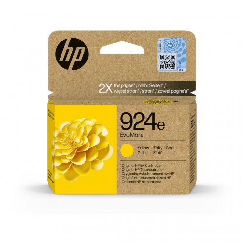 hp H924E - cartouche jet d'encre authentique 4K0U9NE - Yellow