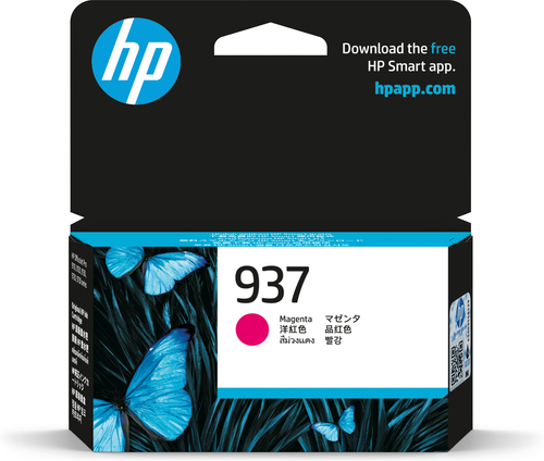 hp 937 - cartouche jet d'encre authentique 4S6W3NE - Magenta