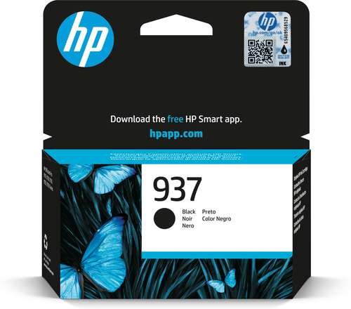 hp 937 - cartouche jet d'encre authentique 4S6W5NE - Black