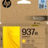 hp 937 - cartouche jet d'encre authentique EVOMORE 4S6W8NA - Yellow