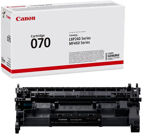 Canon 070A - Toner authentique 070A, 5639C002 - Black