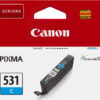 Canon 531 - cartouche jet d'encre authentique CLI-531C, 6119C001 - Cyan