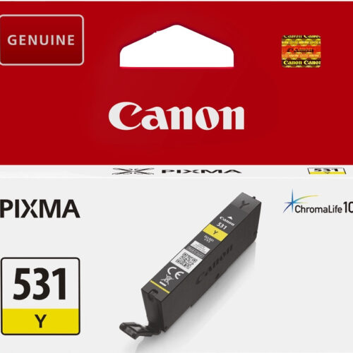 6121C001.jpg Canon 531 - cartouche jet d'encre authentique CLI-531Y, 6121C001 - Yellow