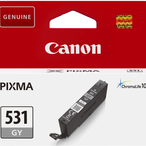 6122C001.jpg Canon 531 - cartouche jet d'encre authentique CLI-531GY, 6122C001 - Grey