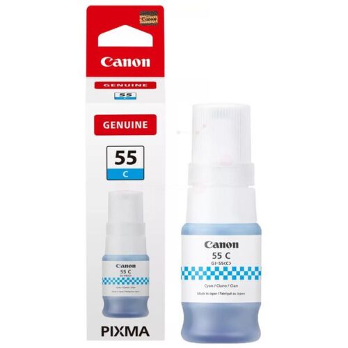 Canon 55 - Recharge d'encre authentique GI-55, 6289C001 - Cyan