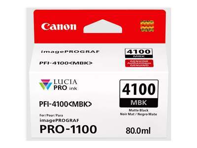 Canon 4100 - cartouche d'encre authentique 6776C001 - Matt Black