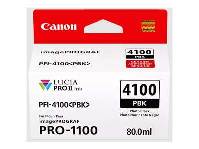 Canon 4100 - cartouche d'encre authentique 6777C001 - Photo Black