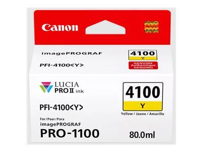 Canon 4100 - cartouche d'encre authentique 6780C001 - Yellow