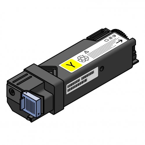 Toshiba 389E - Toner authentique 6B000000982, TFC389EYR - Yellow