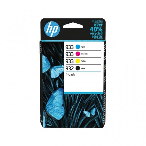6ZC71AE.jpg Hp 932/933 - Pack x 4 jet d'encre authentique 6ZC71AE - Black Cyan Magenta Yellow