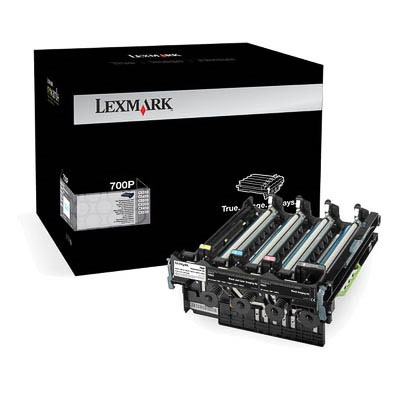 Lexmark 70C0P00 - Tambour authentique 70C0P00 - Black Cyan Magenta Yellow