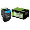 Lexmark 70C2HC0 - Toner authentique 70C2HC0 - Cyan