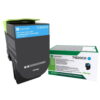 Lexmark 71B20C0 - Toner authentique 71B20C0 - Cyan