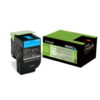 Lexmark 80C2XC0 - Toner authentique 80C2XC0 - Cyan