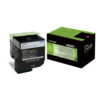 Lexmark 80C2XK0 - Toner authentique 80C2XK0 - Black