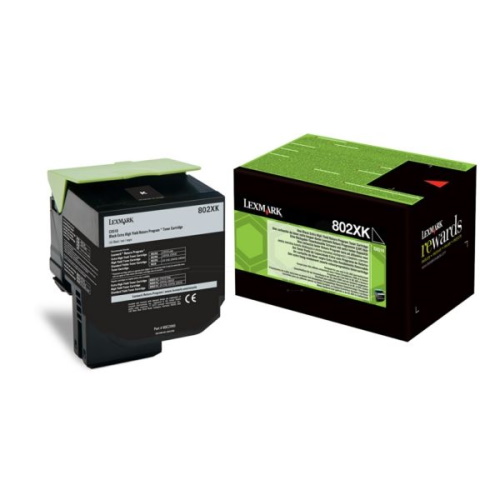 Lexmark 80C2XK0 - Toner authentique 80C2XK0 - Black