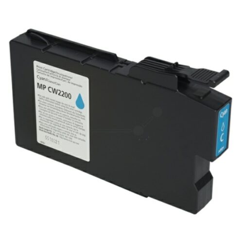 Ricoh CW2200 - cartouche jet d'encre authentique 841636, 841721 - Cyan