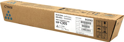Ricoh 842082 - Toner authentique 842082, TYPEMPC305E - Cyan